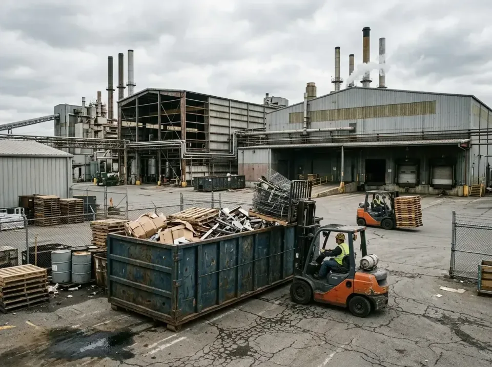 industrial-factory-scrap-conta-003 — frequently asked questions, Cheap Roll-off Dumpster Rentals in Berrien Springs, MI
